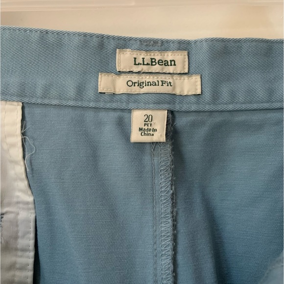 L.L Bean Vintage Midi/Maxi Light Blue Skirt - Size 20 Petite - Picture 3 of 7